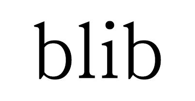 blib 표장