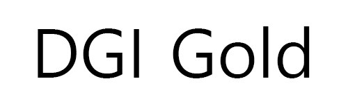 DGI Gold 표장